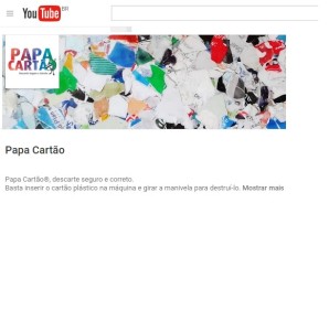 PapaCartao YouTube