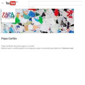 Papa Cartão inaugura canal no YouTube