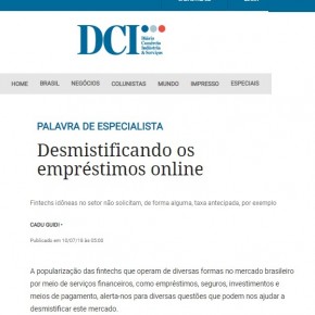 DCI publica artigo da FinanZero